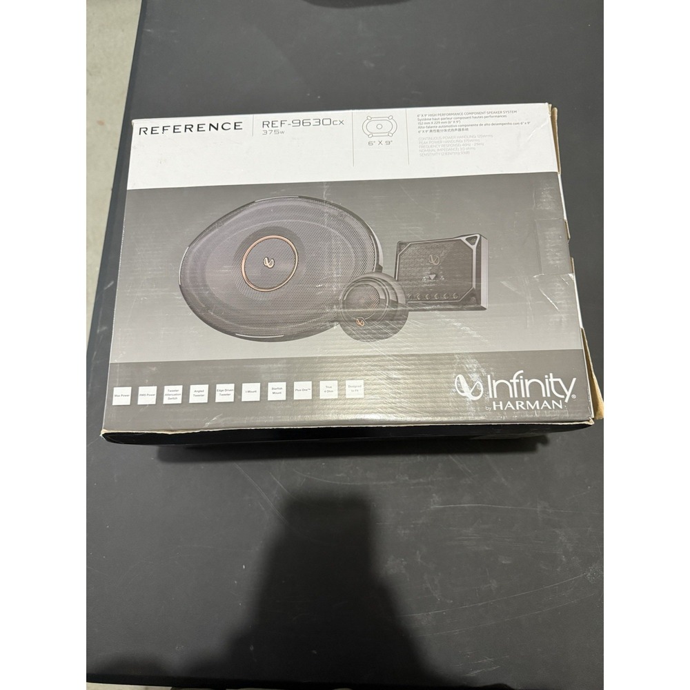 Infinity Reference REF-6530CX 6.5" Car Component Speaker System 6-1/2" W Tweeter